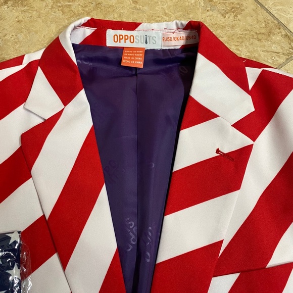 OPPOSUITS United Stripes Holiday Suit 40 - Picture 3 of 6